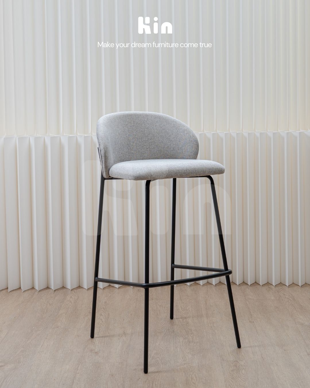 BSK002-075 - เก้าอี้บาร์สตู (สินค้าพร้อมส่ง)