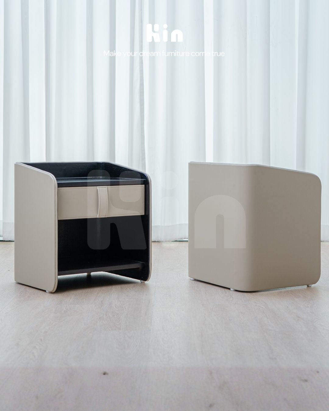 NTK017S - โต๊ะข้างเตียง (สินค้าพร้อมส่ง)