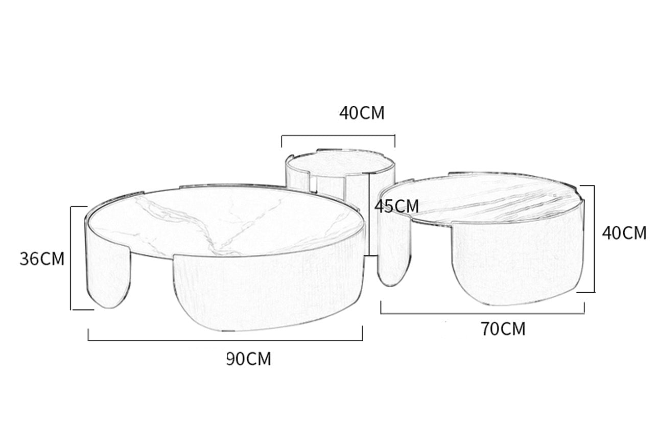 CTK058 - โต๊ะกลาง โต๊ะกาแฟ (Coffee Table)