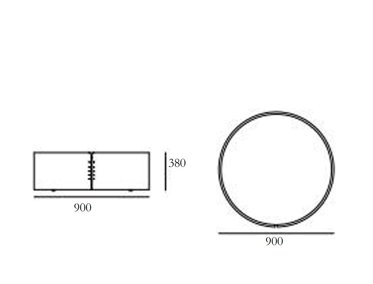 CTK056 - โต๊ะกลาง โต๊ะกาแฟ (Coffee Table)
