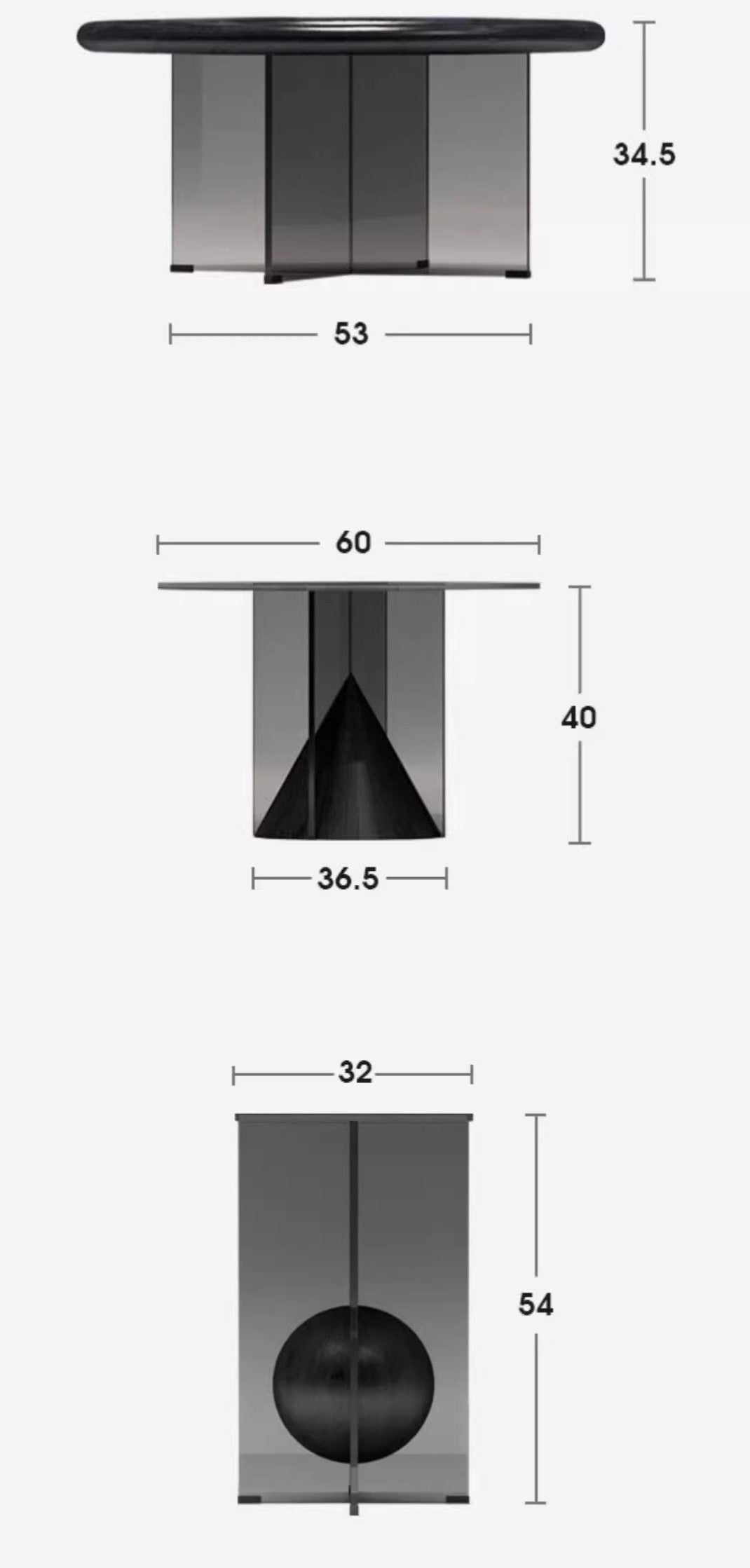 CTK090 - โต๊ะกลาง โต๊ะกาแฟ (Coffee Table)
