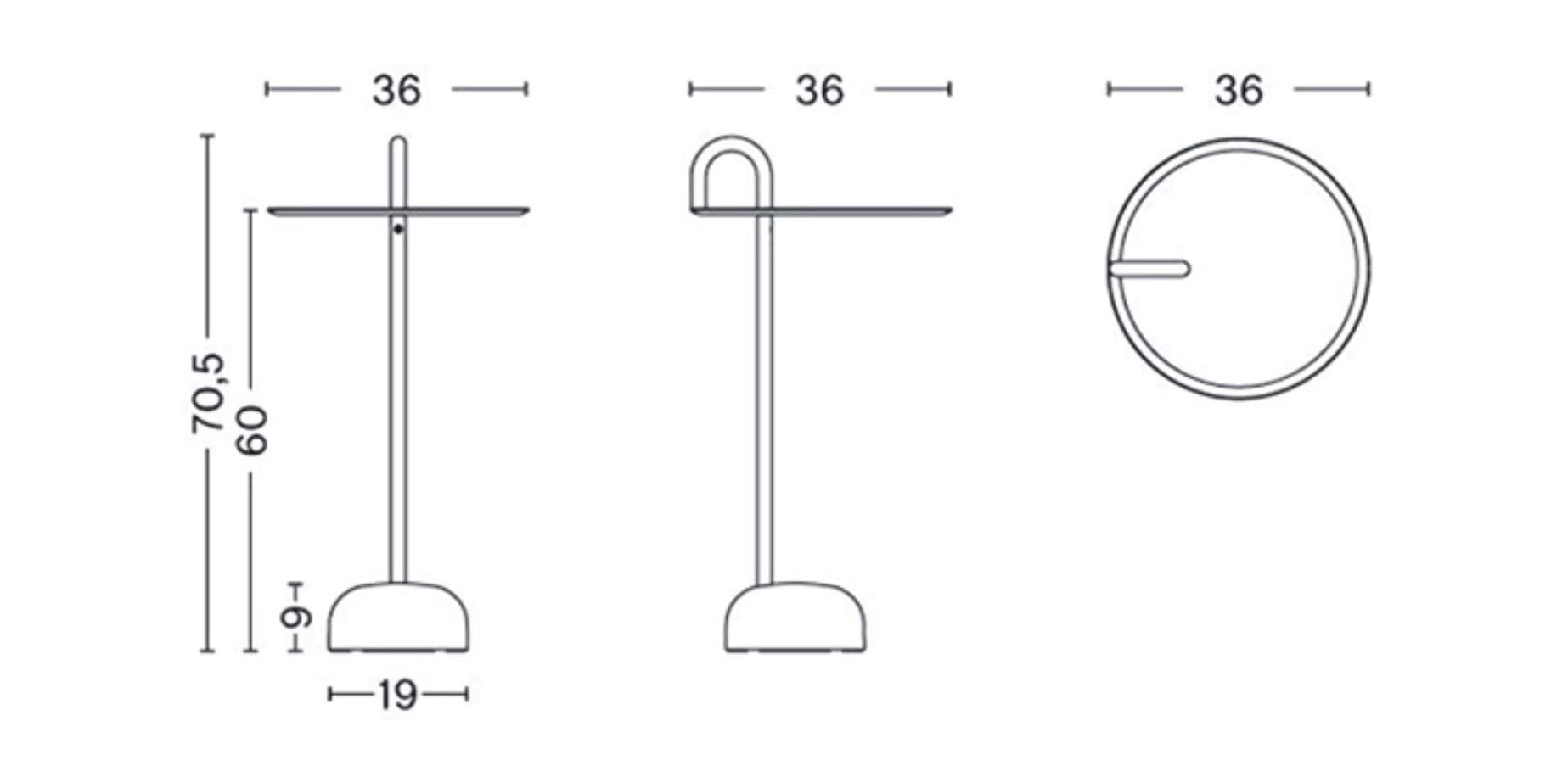 STK044 - โต๊ะข้าง (Side Table)