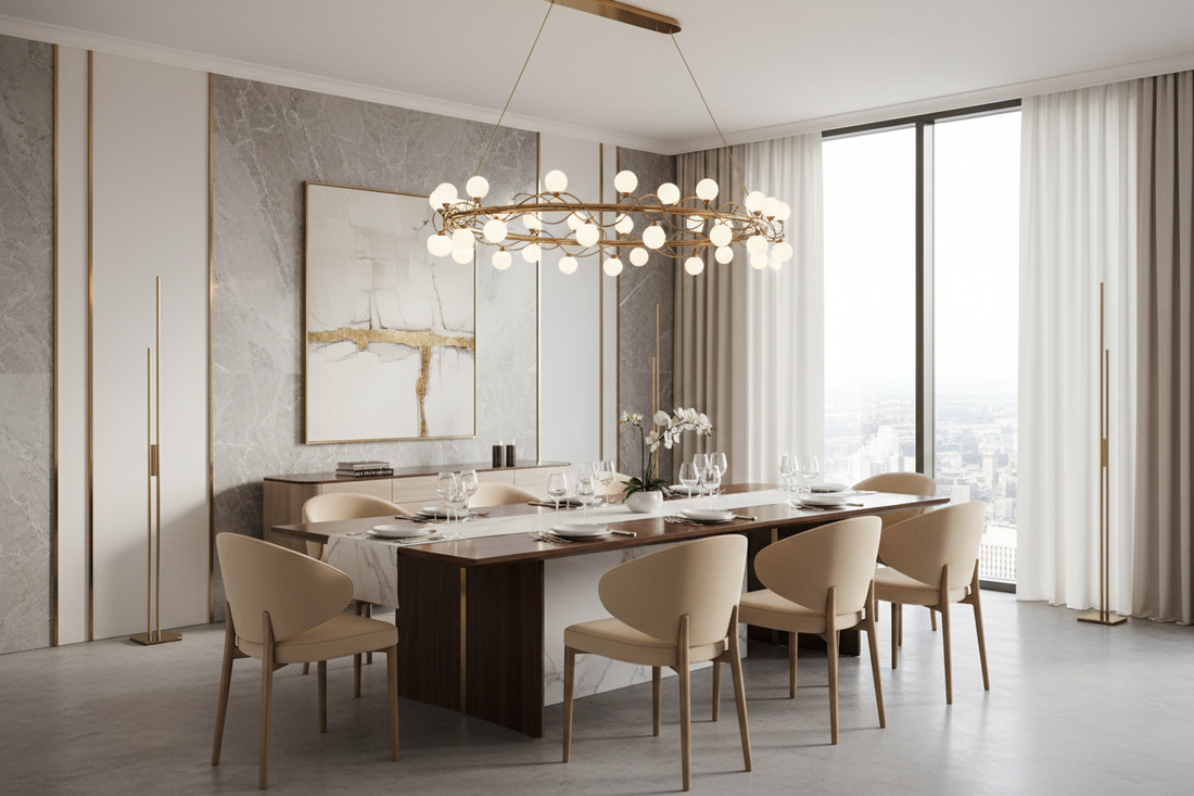 Dining room modern luxury